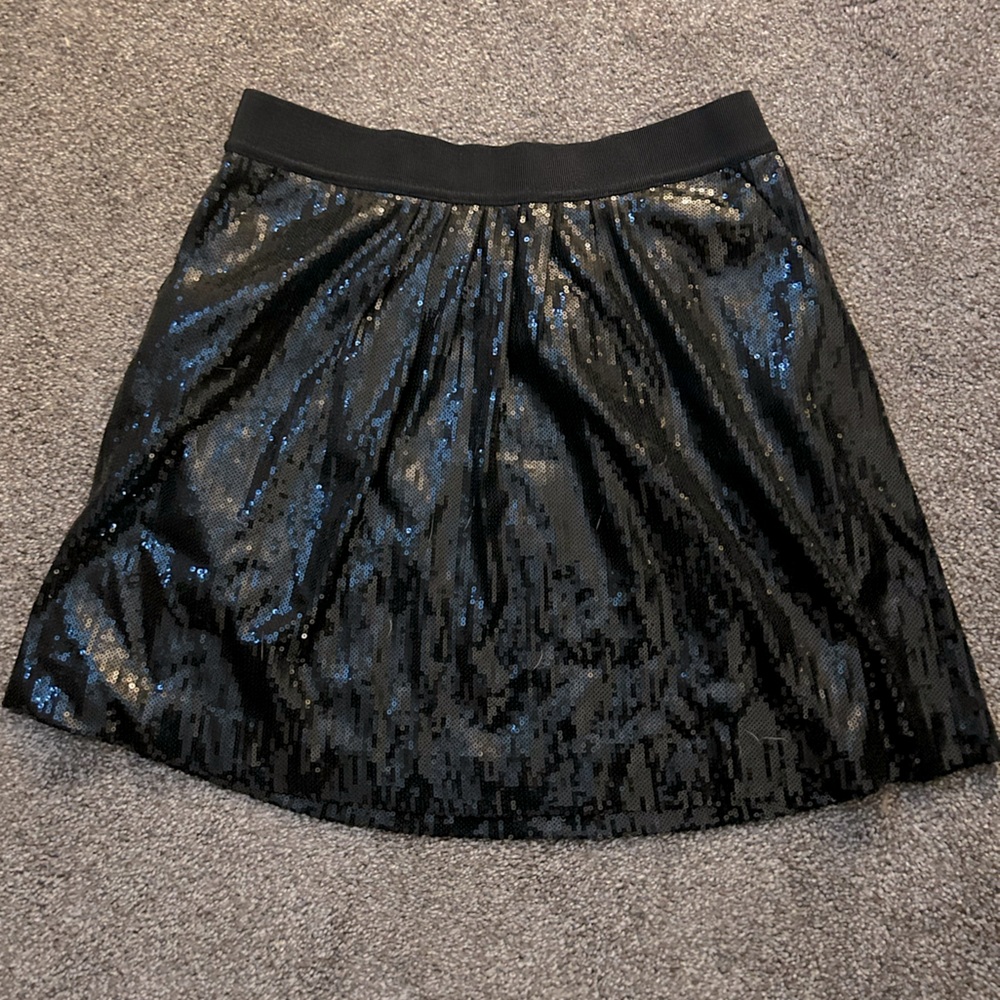 Ann Taylor sequin skirt.